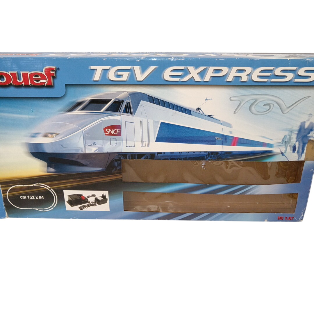 Acheter Jouef TGV Express HO 1:87 Très bon état - 56,00 € Jouef TGV Express HO 1:87 Très bon état - reconditionné disponible sur Label Emmaüs